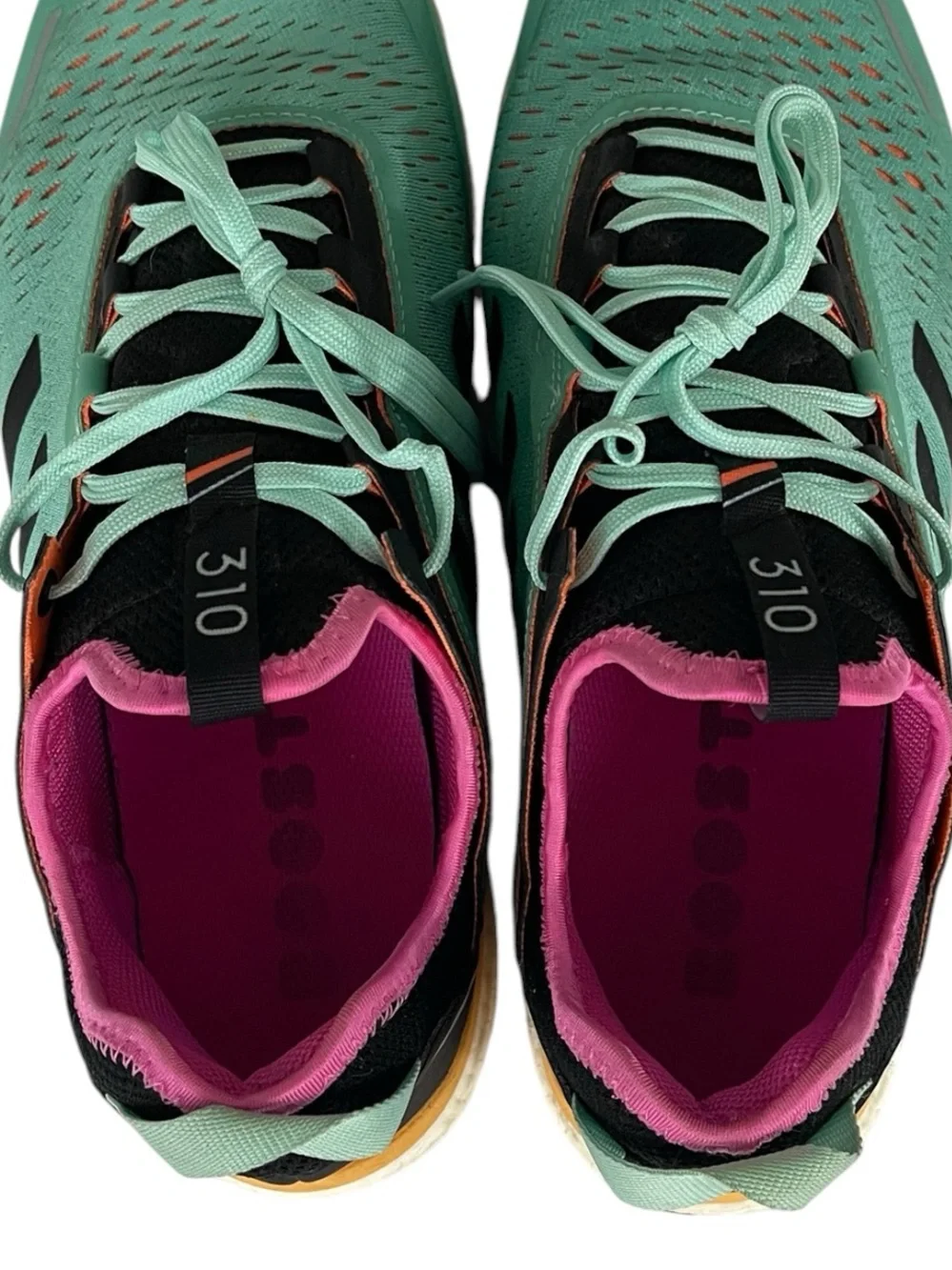 Adidas TERREX AGRAVIC FLOW Sneakers in Acid Mint/Core Black W/ Screaming Pink